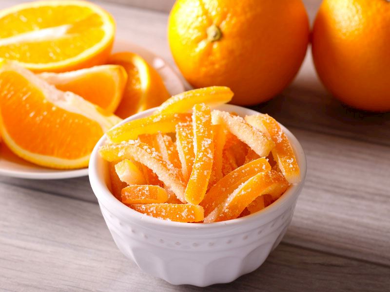 Şekerlenmiş Portakal Kabuğu Nasıl Yapılır?