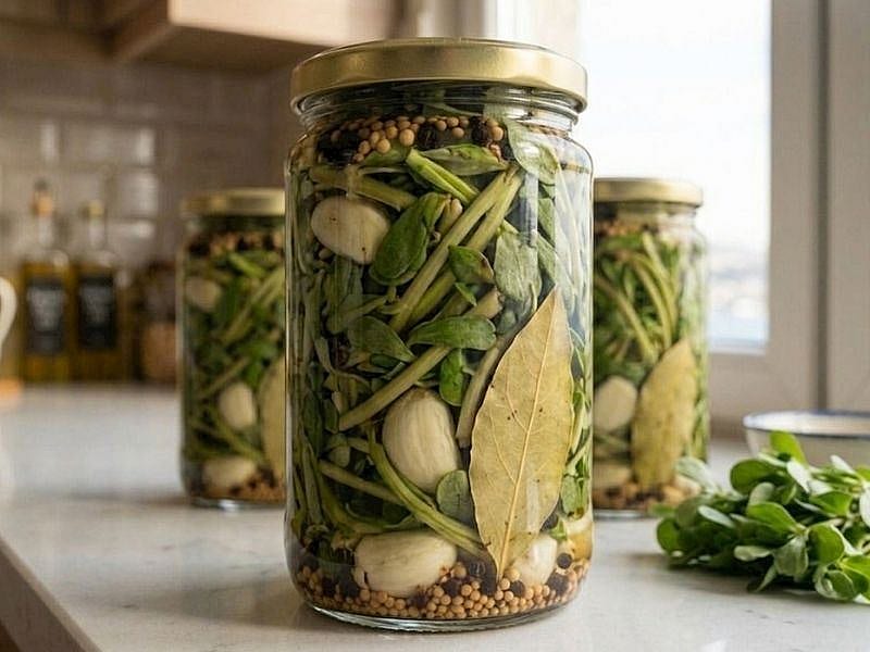 Semizotu Turşusu Nasıl Yapılır?