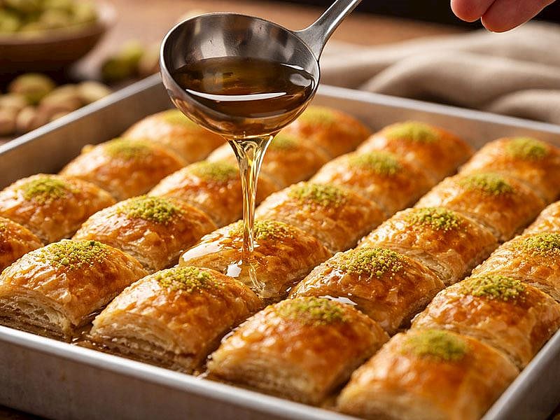 Şerbeti Az Gelen Baklavaya Şerbet Eklenir Mi?