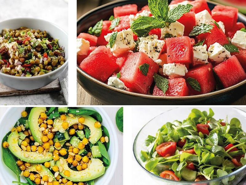 Serinleten ve Doyurucu 5 Salata Tarifi
