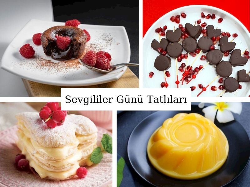 Sevgililer Günü Tatlıları: 15 Romantik Tatlı Tarifi