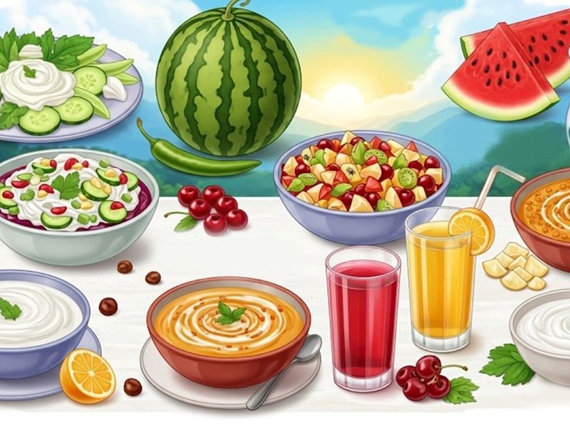 Sıcak Havaların Kurtarıcısı 10 Besin