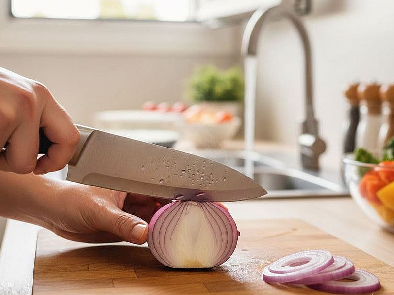 Soğan Doğrarken Bıçağı Islatanların Bildiği Bir Hile Varmış