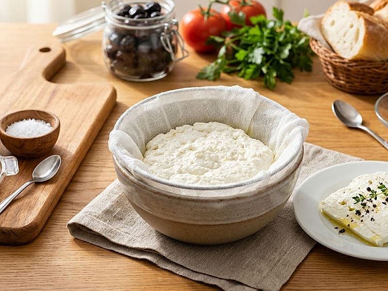 Süzme Yoğurttan Evde Peynir Nasıl Yapılır? 