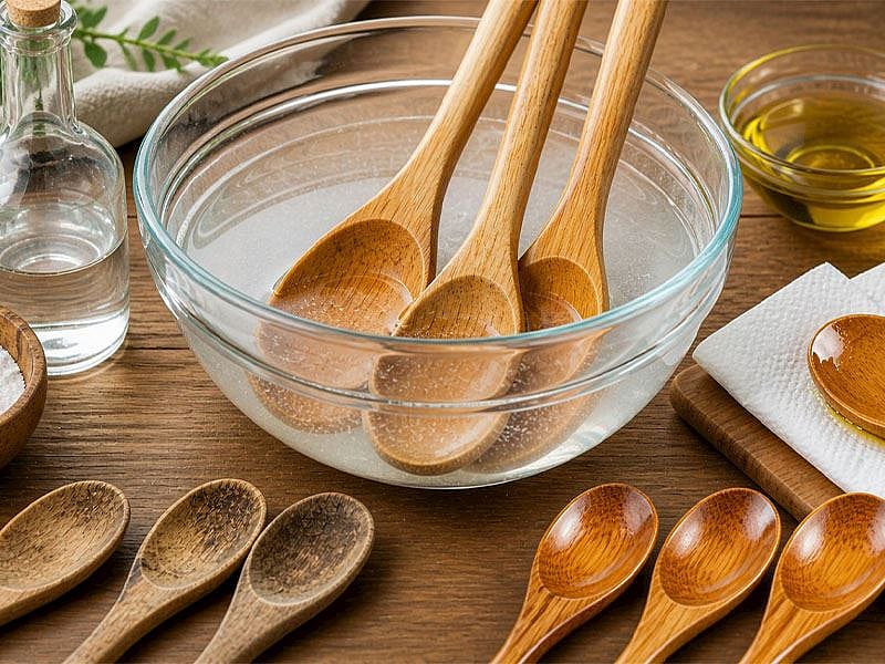 Tahta Kaşıklarınız Hiç Bu Kadar Temiz Olmamıştı