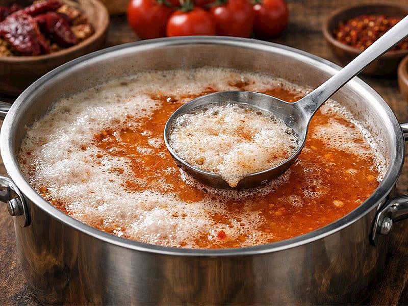 Tarhananın İlk Kaynama Köpüğü Alınır Mı?