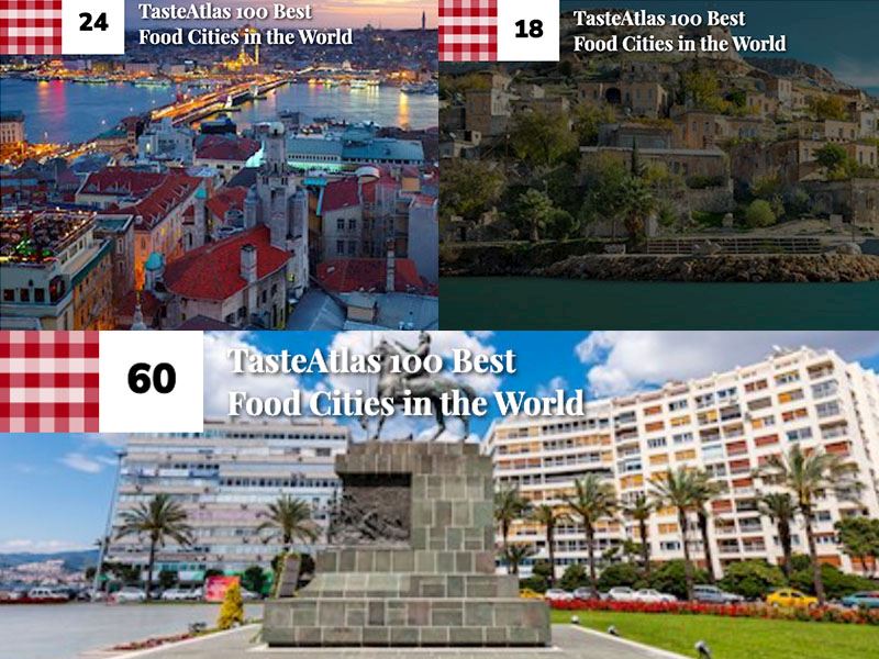 Taste Atlas’a Göre Türkiye'den 3 Şehir Dünyanın En İyi Yemek Şehirleri Arasında