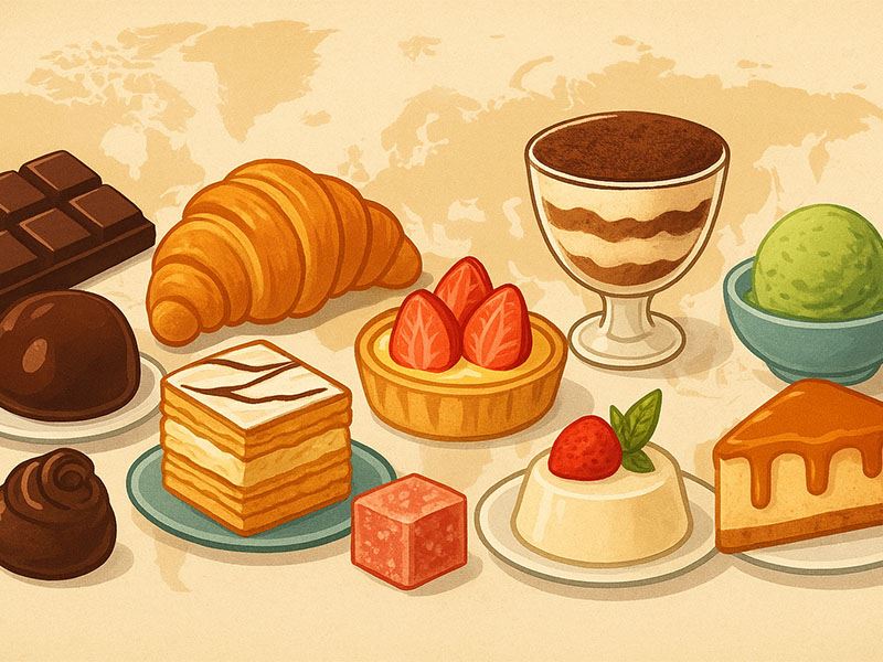 Tatlı Tercihlerine Göre Hangi Gastronomi Ülkesisin?