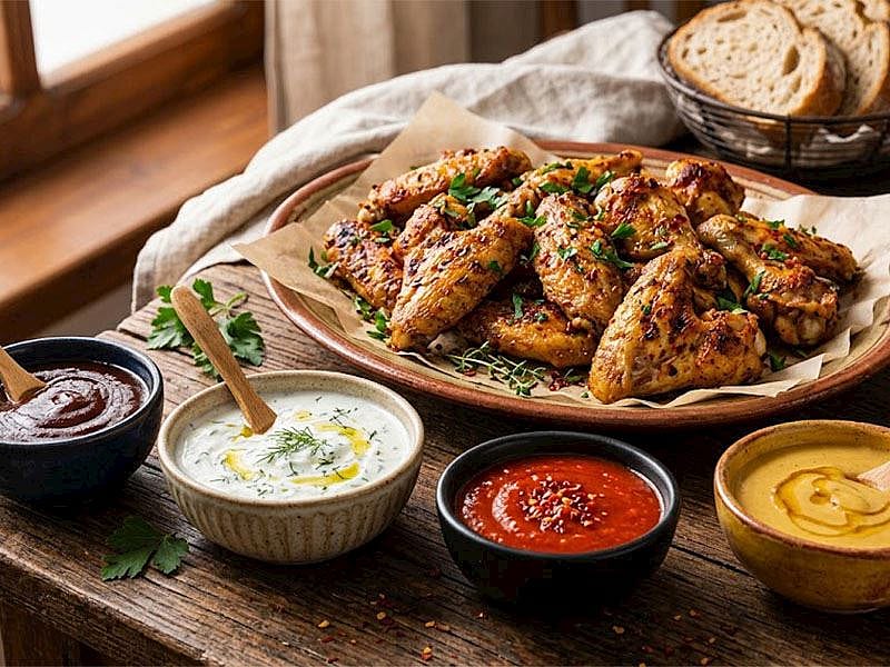 Tavuk Kanatın Yanına Hangi Soslar Yakışır?