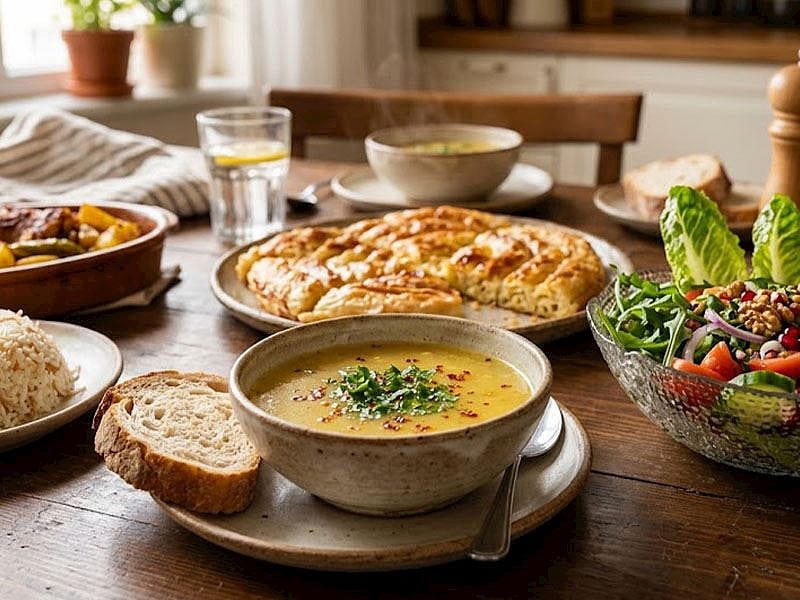 Tavuk Suyu Çorbasıyla Ne Gider?