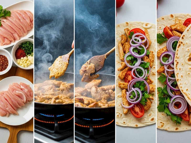Tavuk Tantuni Pişirmenin Tüyoları