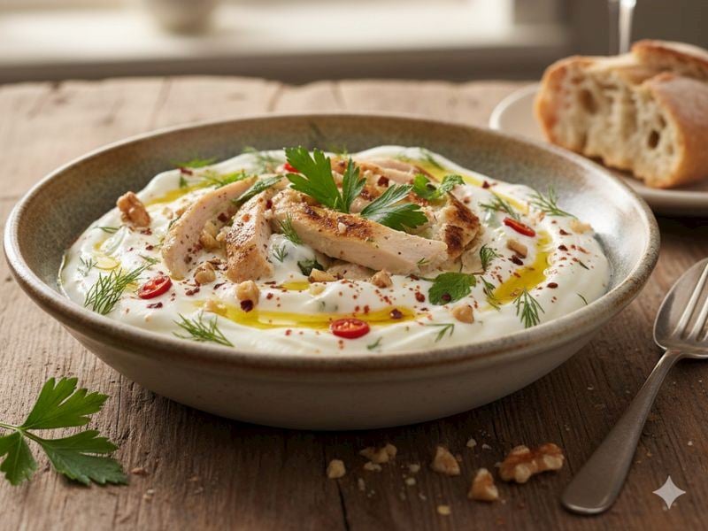 Tavuklu Yoğurtlu Salata Yapmanın Püf Noktaları