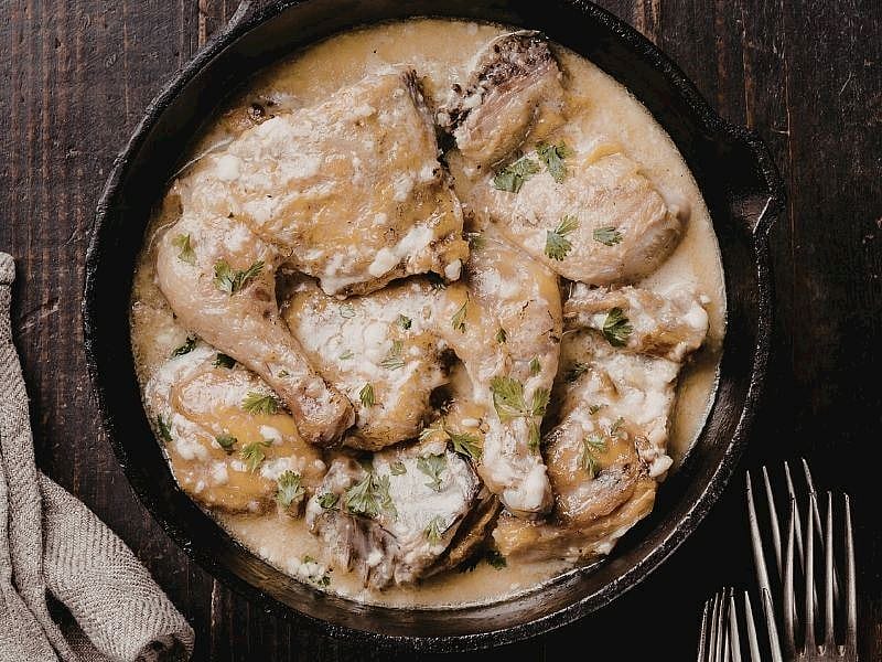 Tencerede Kremalı Tavuk Malzemeleri Nelerdir?