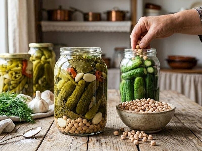 Turşuya Neden Nohut Konur?