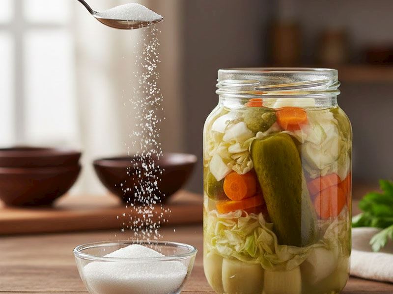 Turşuya Toz Şeker Neden Konur?
