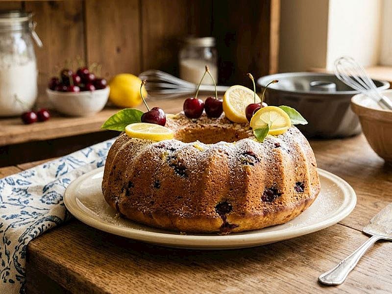 Vişneli Limonlu Kekin Dağılmaması İçin Ne Yapılır?