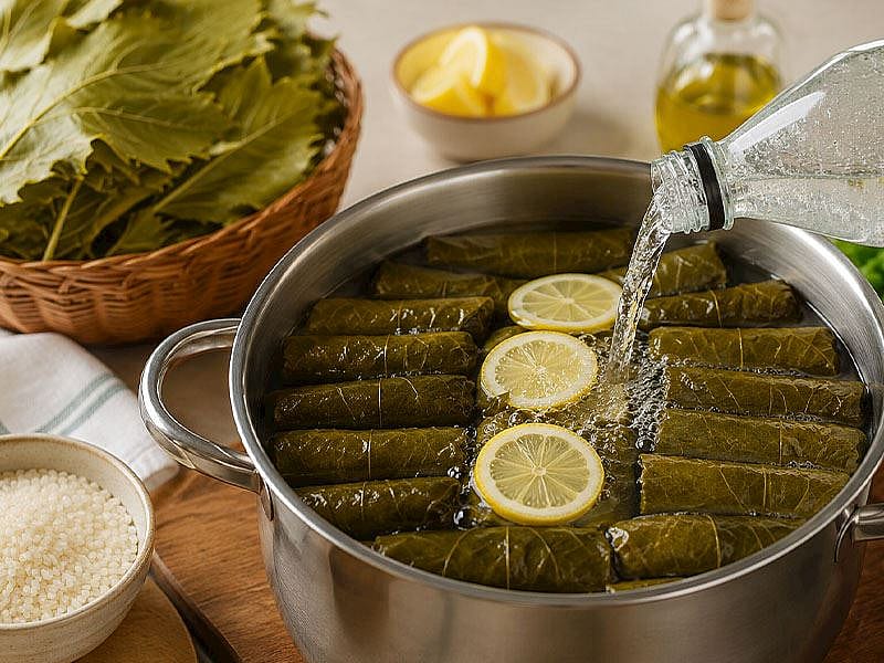 Yaprak Sarmasını Yumuşacık Yapmanın Pratik Sırrı