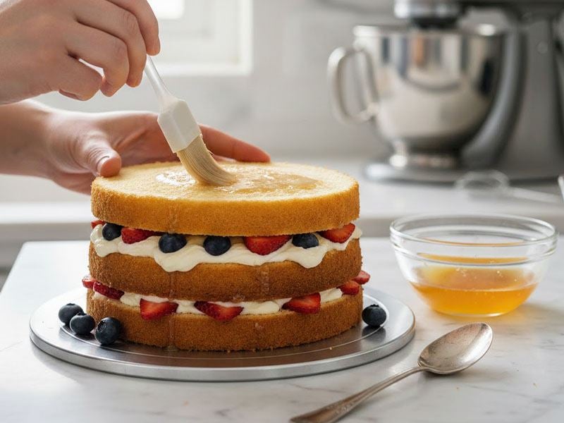 Yaş Pasta Yaparken Pandispanya Islatılır Mı?