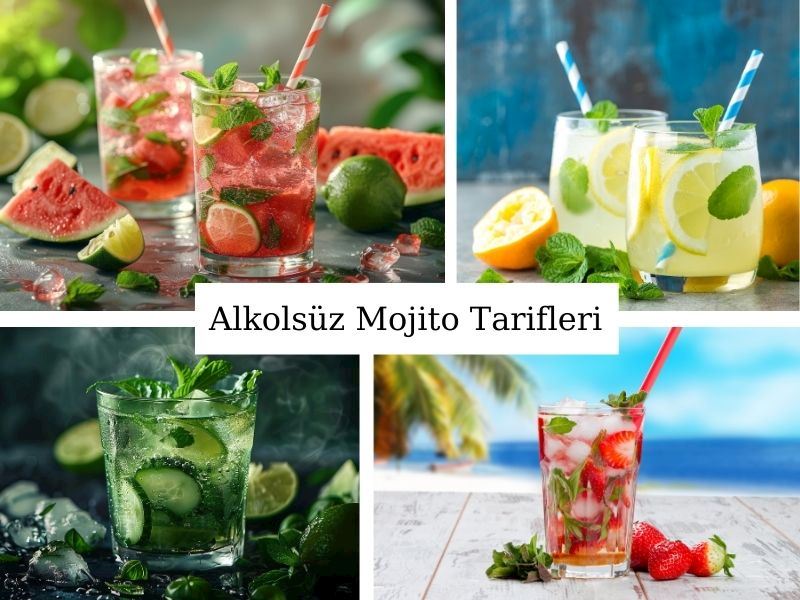 Yaz Aylarında Ferahlamak İçin 5 Sağlıklı Mojito Tarifi