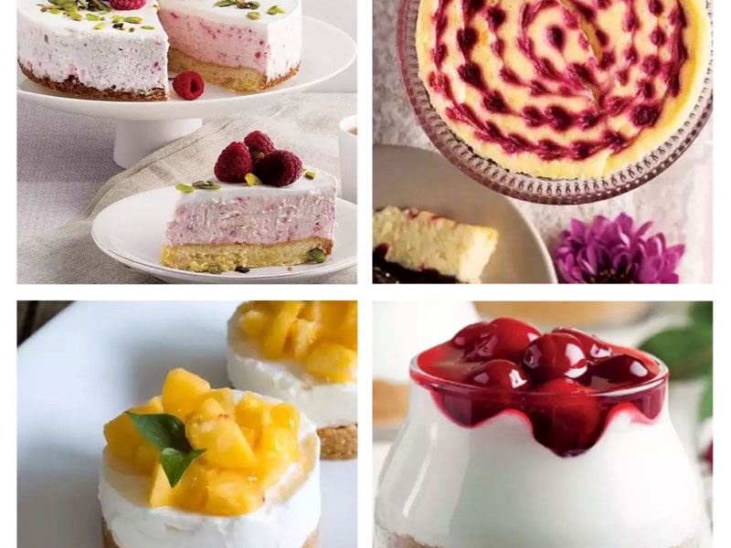 10 Farklı Yaz Meyveli Cheesecake 