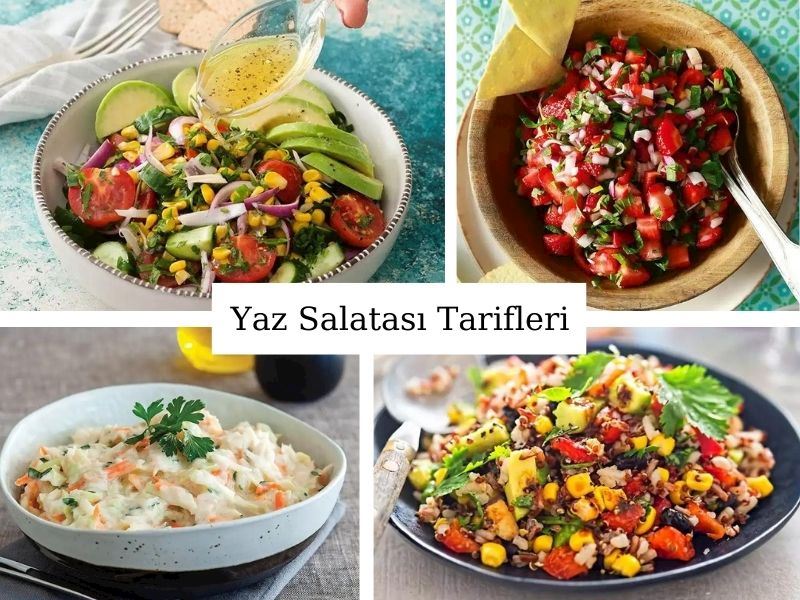 Yaz Salataları: Yaz Aylarında Ferahlatacak 10 Salata Tarifi