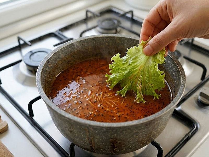 Yemeğin Fazla Yağını Saniyeler İçinde Yok Eden Şaşırtıcı Tüyo