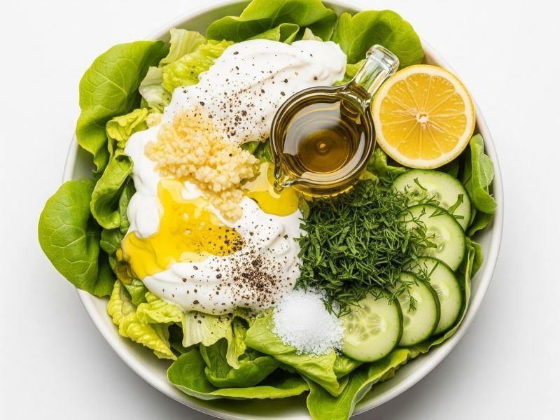 Yoğurtlu Marul Salatası Nasıl Yapılır?