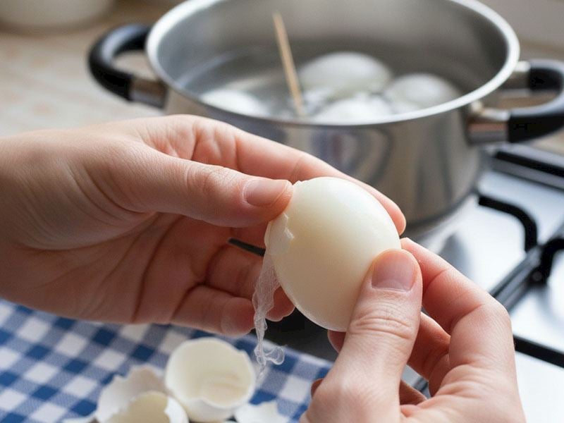 Yumurta Haşlarken Suyuna Neden Kürdan Atılır?