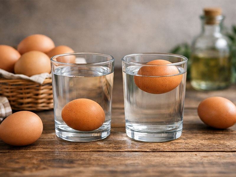 Yumurtanın Taze Mi Bayat Mı Olduğunu Anlamanın Tek Sırrı