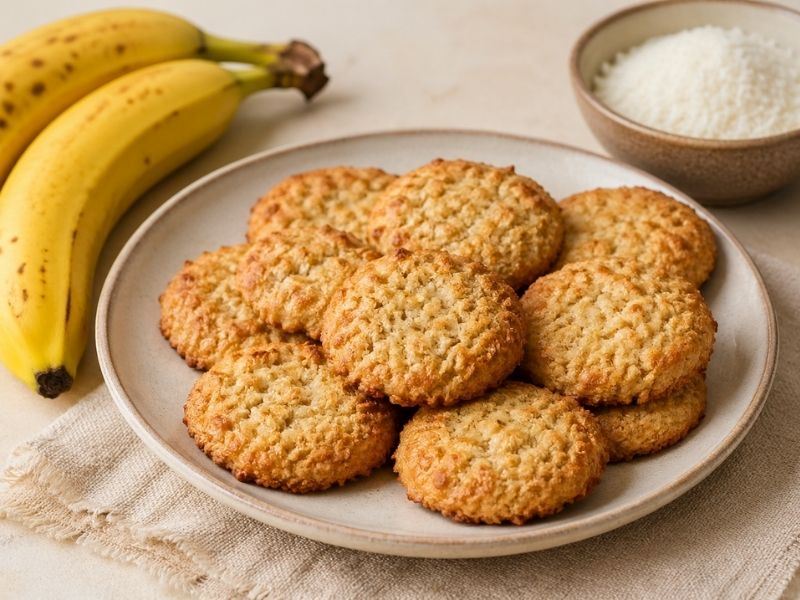 2 Malzemeli Muzlu Kurabiye Tarifi