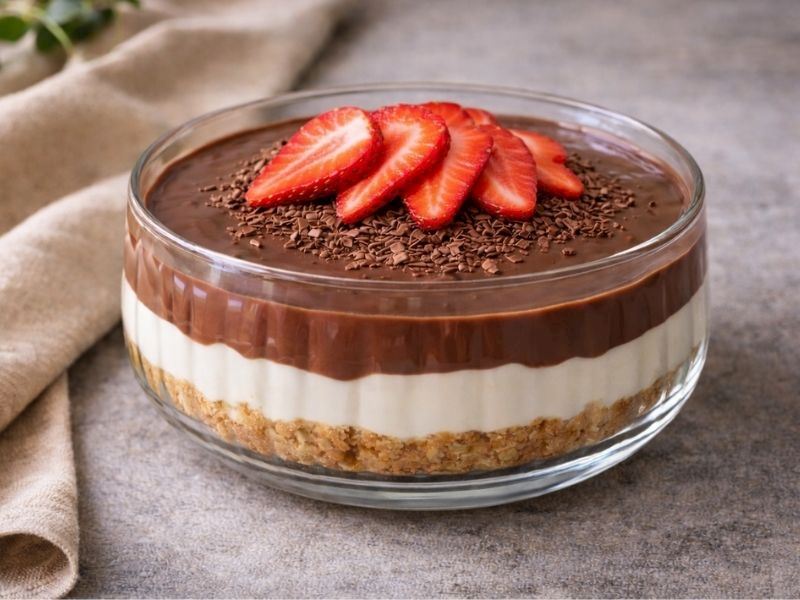 3 KATLI MUZLU ÇİKOLATA ŞÖLENİ TARİFİ