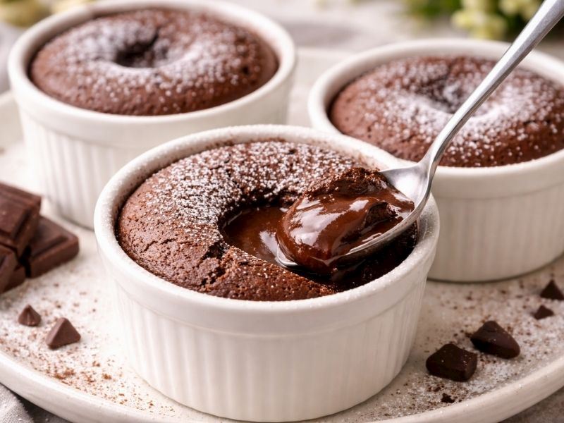 3 Malzemeli 15 Dakikada Sufle Tarifi 