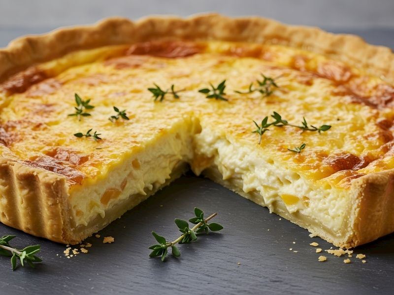 3 Peynirli Tart Tarifi