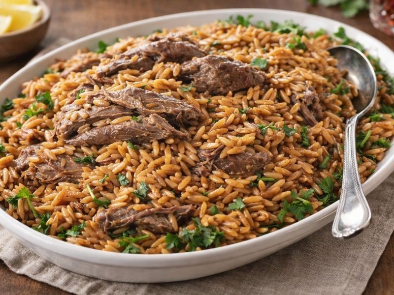 Arpa Şehriyeli Kuzu İncik Tarifi