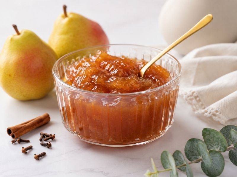 Baharatlı Armut Marmelatı Tarifi