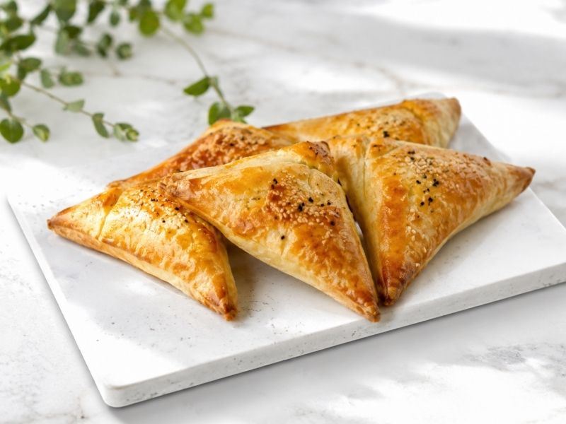 Baharatlı Patatesli Çıtır Üçgen Börek Tarifi
