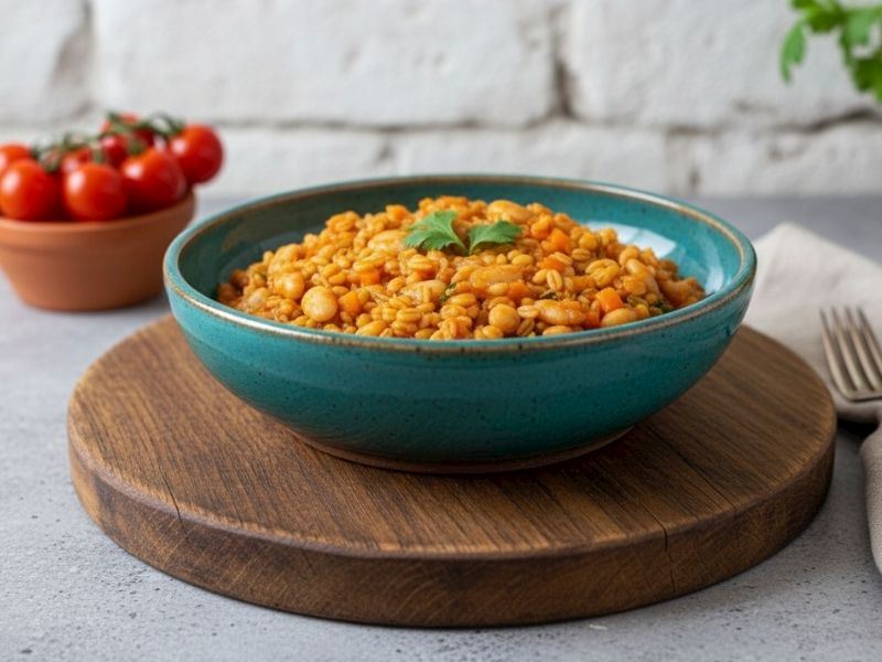 Barbunyalı Bulgur Pilavı Tarifi