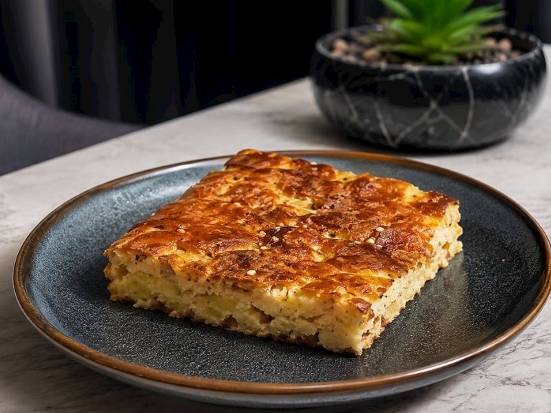 BÖREK TADINDA PATATESLİ TUZLU KEK TARİFİ
