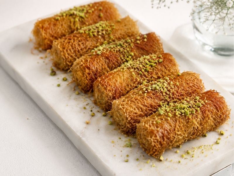 ÇITIR ÇITIR KADAYIF DOLMASI TARİFİ