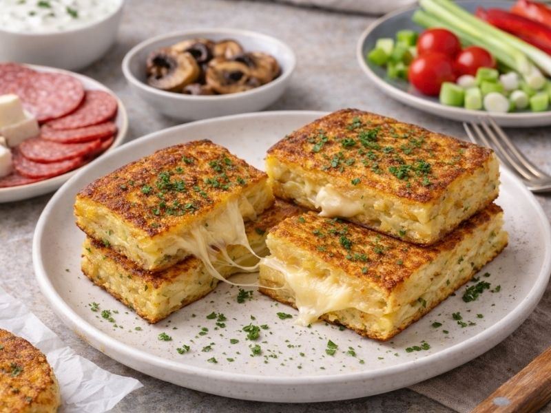 Çıtır Patates Tostu Tarifi