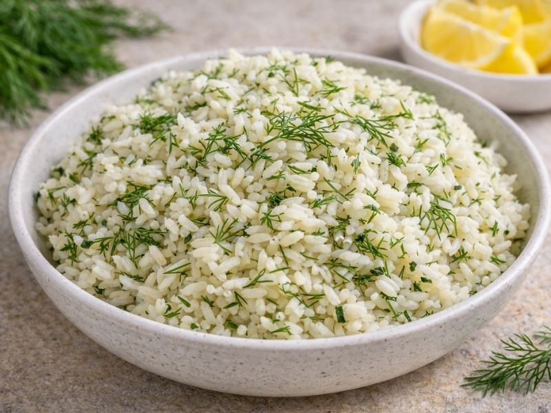 Dereotlu Pilav Tarifi