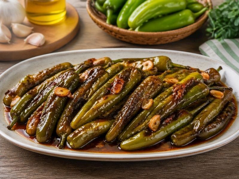 EKŞİLİ BİBER KIZARTMASI TARİFİ