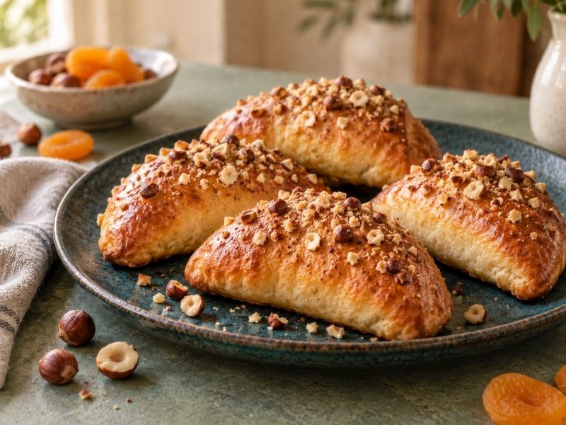 FINDIKLI KAYISILI ÇÖREK TARİFİ