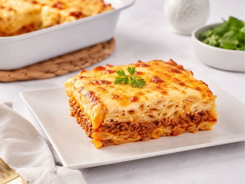 Fırında Kıymalı Makarna Tarifi