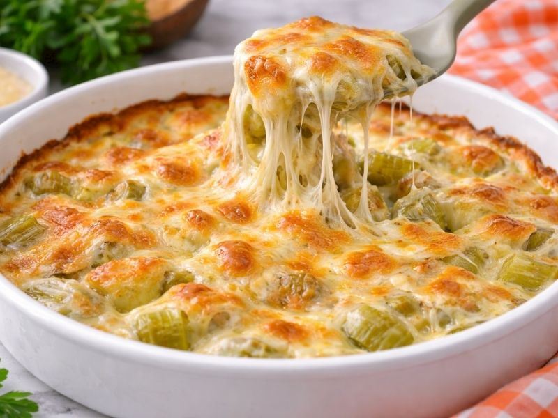 FIRINDA KREMALI PIRASA TARİFİ 