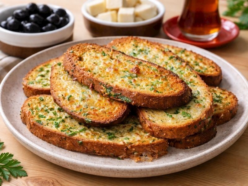 FIRINDA YUMURTALI EKMEK TARİFİ 