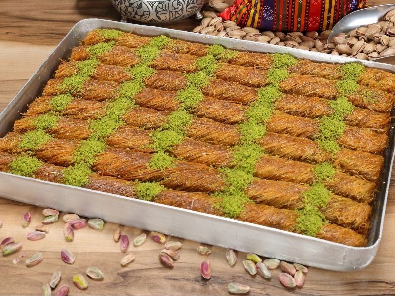 Fıstıklı Burma Kadayıf Tarifi