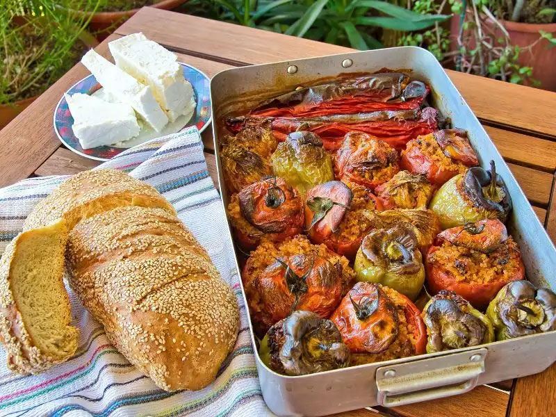 Gemista (Greek Stuffed Vegetables)