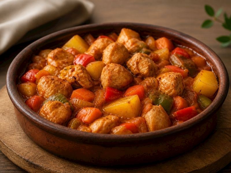 GÜVEÇTE TAVUKLU TAS KEBABI TARİFİ
