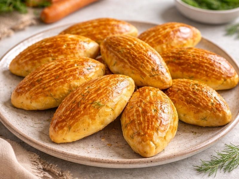 Havuçlu Kıyır Poğaça Tarifi